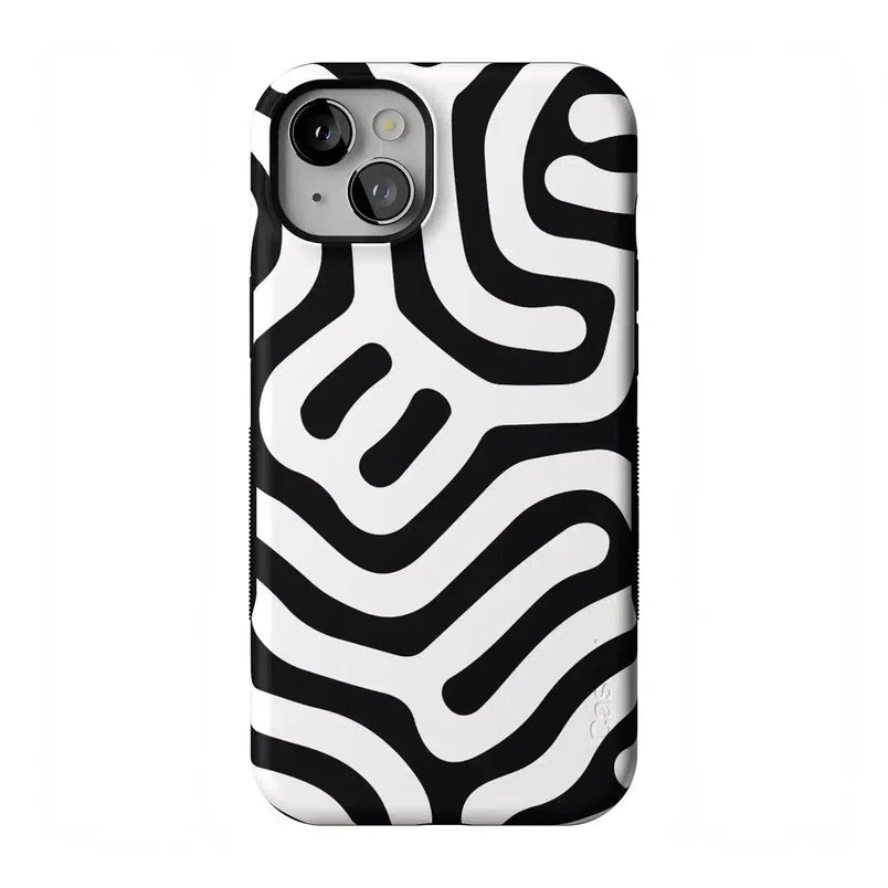 Maze | High Contrast Design Case Phone Case Casetry Bold Flex + MagSafe® iPhone 14 Plus