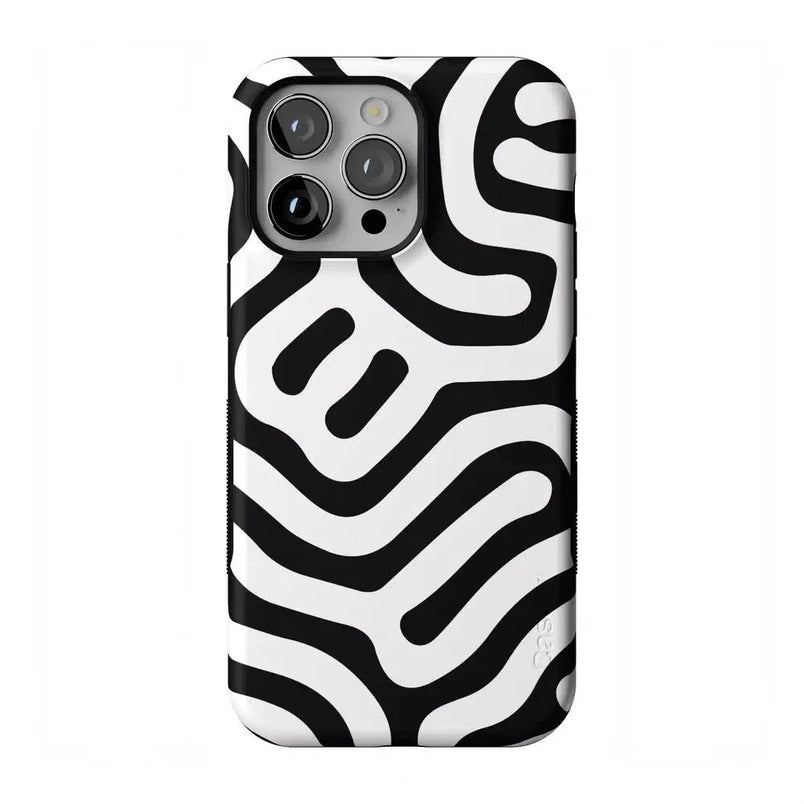 Maze | High Contrast Design Case Phone Case Casetry Bold Flex + MagSafe® iPhone 14 Pro Max
