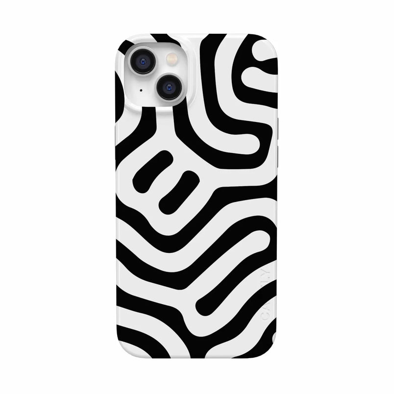 Maze | High Contrast Design Case Phone Case Casetry Classic + MagSafe® iPhone 14 Plus 