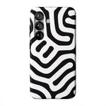Maze | High Contrast Design Case Phone Case Casetry Essential + MagSafe® Galaxy S25