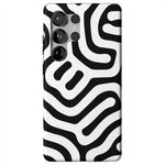 Maze | High Contrast Design Case Phone Case Casetry Essential + MagSafe® Galaxy S25 Ultra