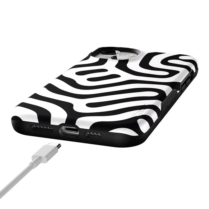 Maze | High Contrast Design Case Phone Case Casetry 