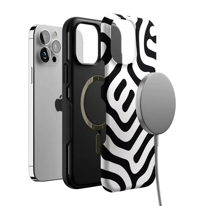 Maze | High Contrast Design Case Phone Case Casetry 