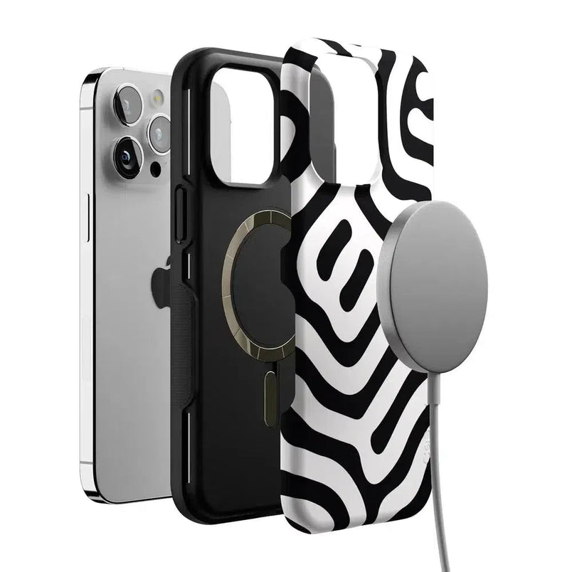 Maze | High Contrast Design Case Phone Case Casetry 