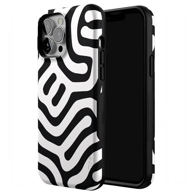 Maze | High Contrast Design Case Phone Case Casetry 