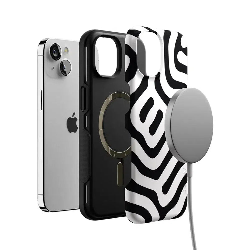 Maze | High Contrast Design Case Phone Case Casetry 