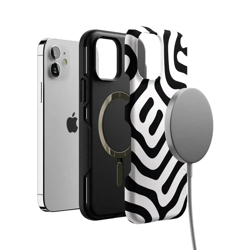 Maze | High Contrast Design Case Phone Case Casetry 