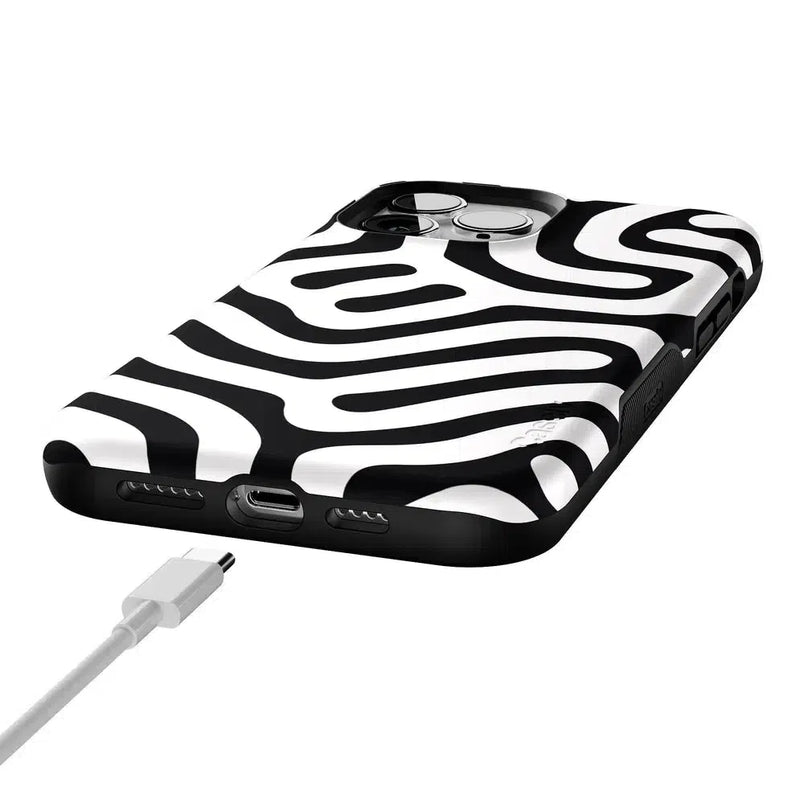 Maze | High Contrast Design Case Phone Case Casetry 