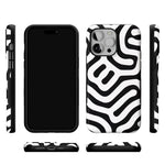 Maze | High Contrast Design Case Phone Case Casetry 