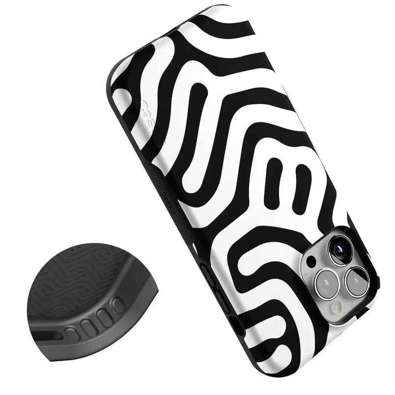 Maze | High Contrast Design Case Phone Case Casetry 