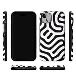 Maze | High Contrast Design Case Phone Case Casetry 