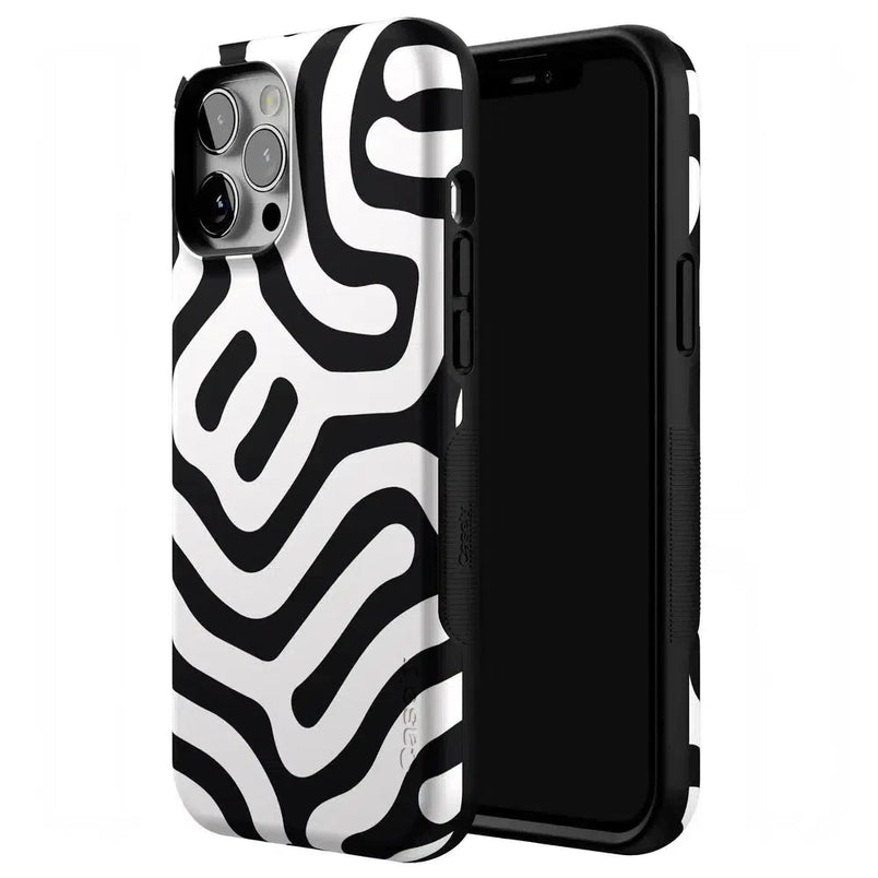 Maze | High Contrast Design Case Phone Case Casetry 