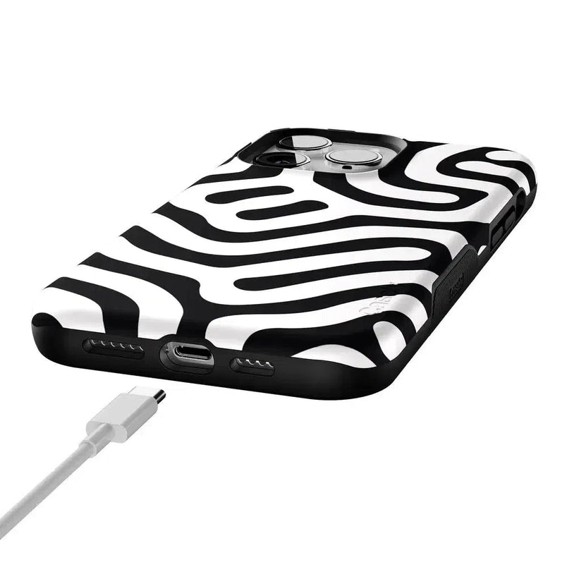 Maze | High Contrast Design Case Phone Case Casetry 