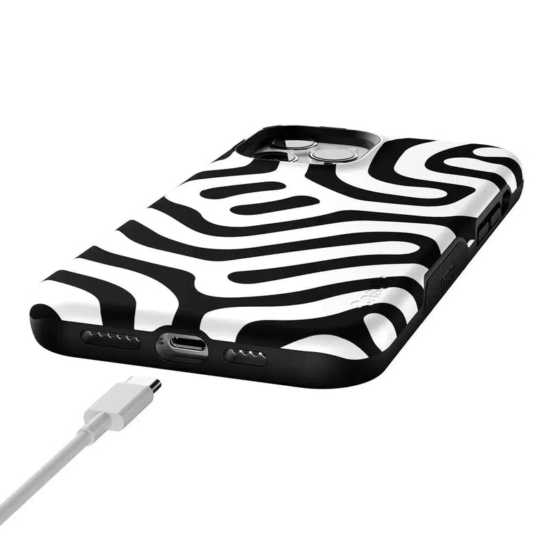Maze | High Contrast Design Case Phone Case Casetry 