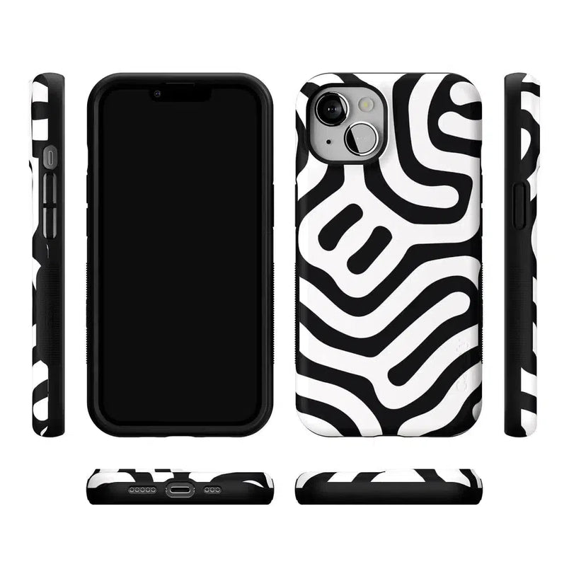 Maze | High Contrast Design Case Phone Case Casetry 