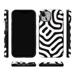 Maze | High Contrast Design Case Phone Case Casetry 