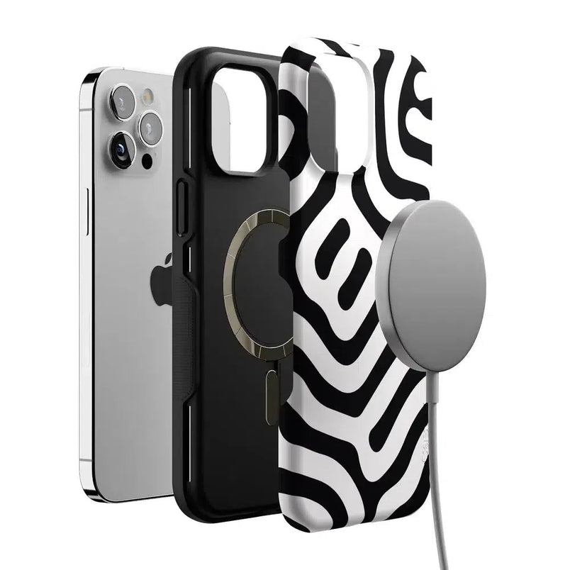 Maze | High Contrast Design Case Phone Case Casetry 