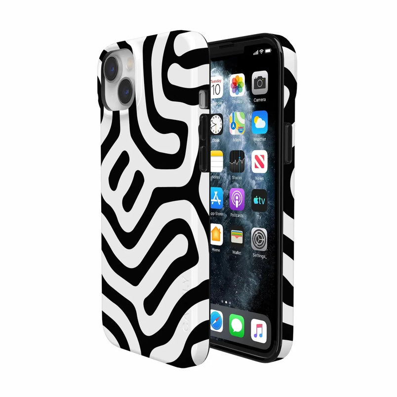 Maze | High Contrast Design Case Phone Case Casetry 