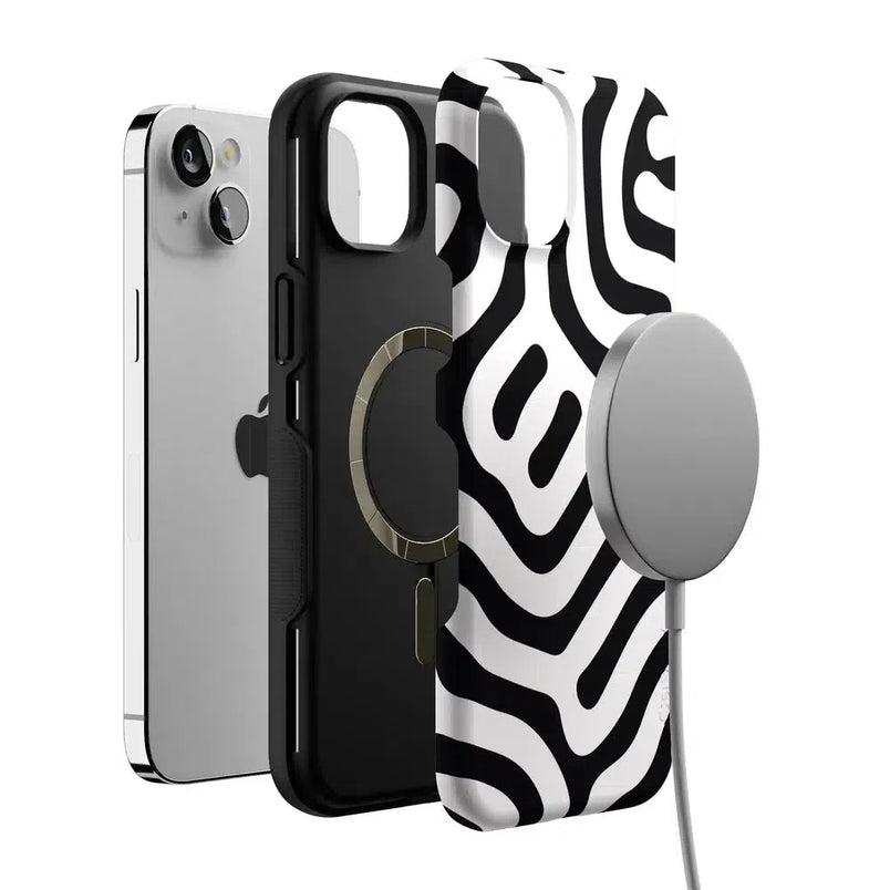 Maze | High Contrast Design Case Phone Case Casetry 
