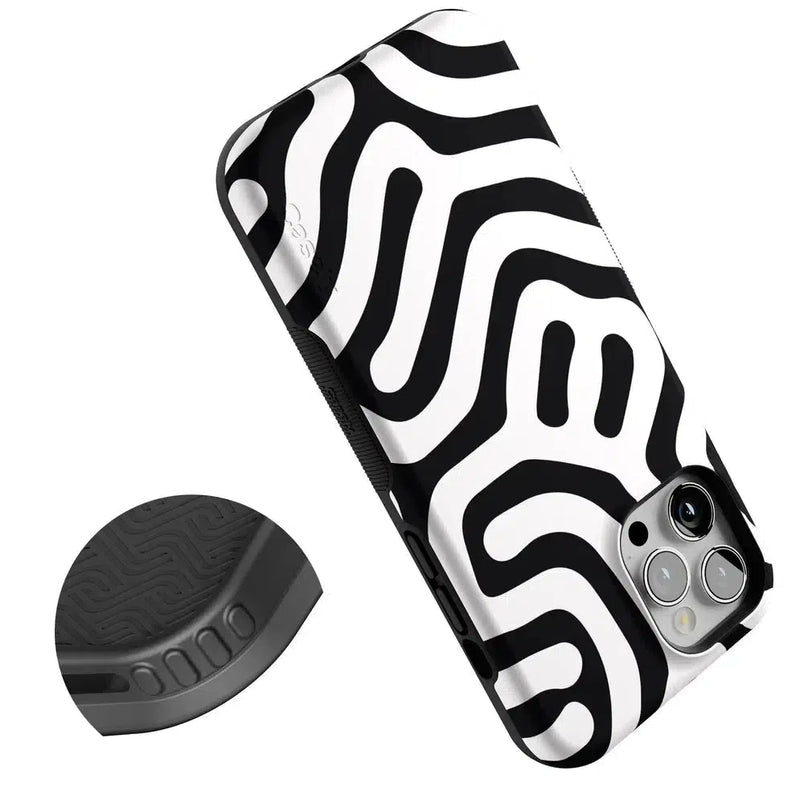 Maze | High Contrast Design Case Phone Case Casetry 