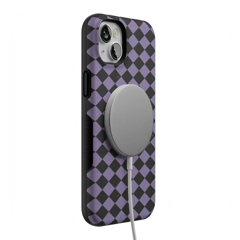 Midnight Hex | Purple Checkered Case