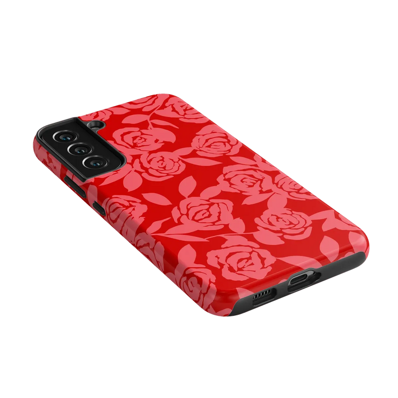 Final Rose | Red & Pink Floral Case