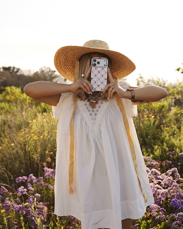 Meadow Check | Floral Gingham Case