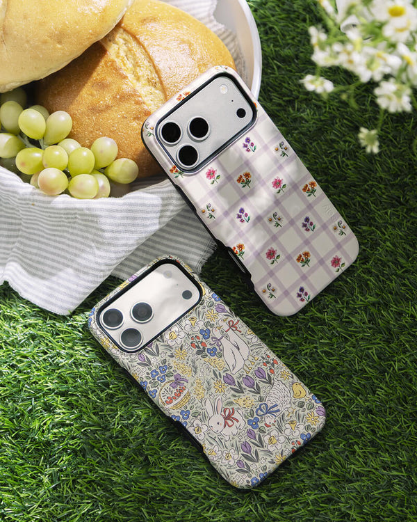 Meadow Check | Floral Gingham Case