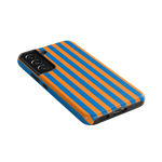 Go New York | Blue & Orange Stripes Case