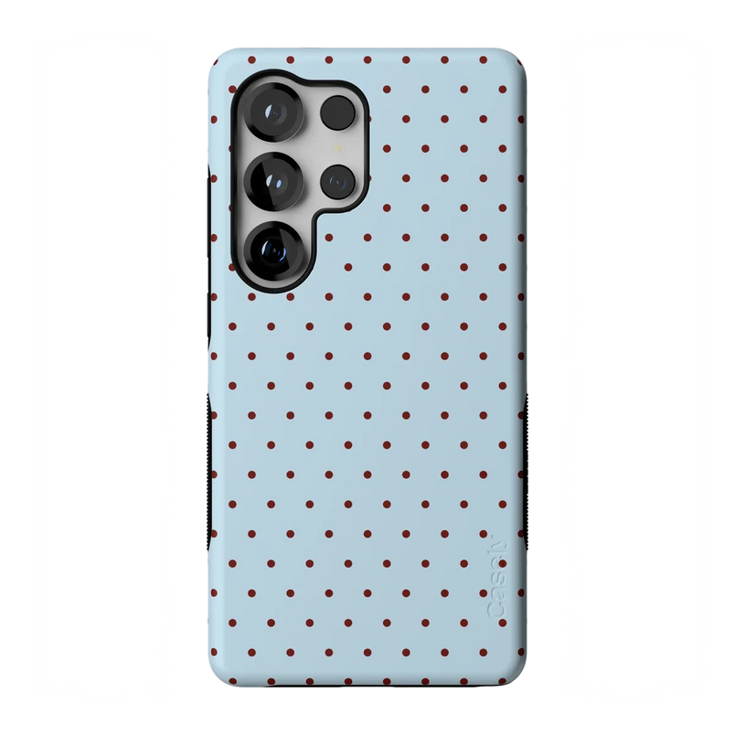 On the Dot | Blue Polka Dot Case