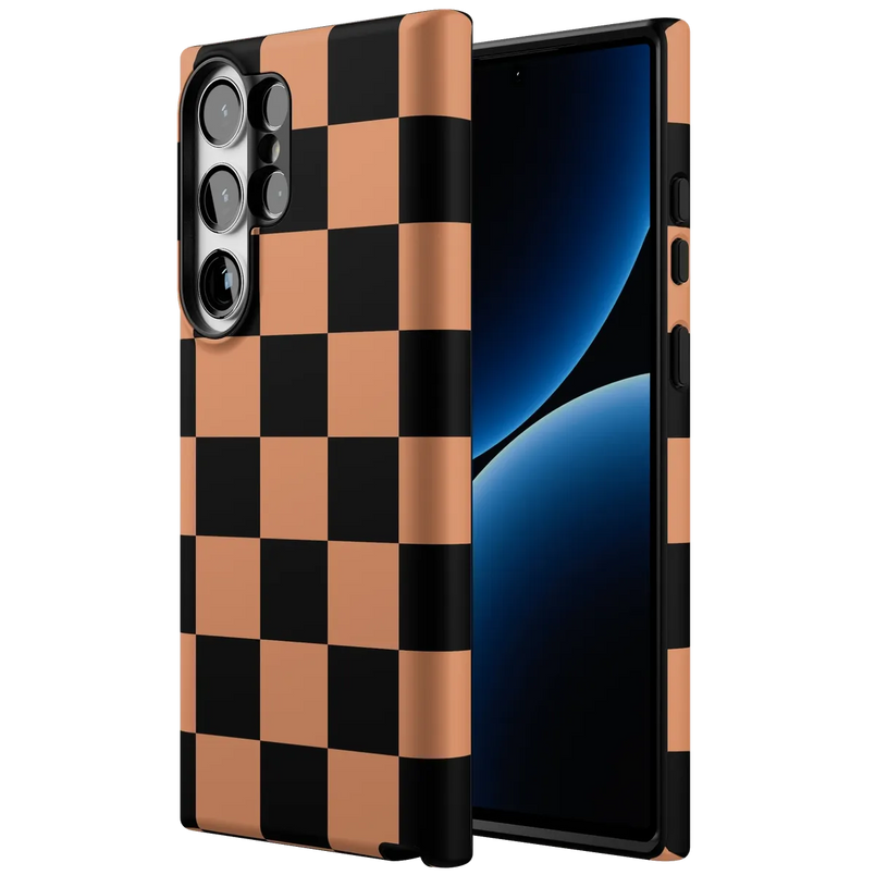 Fit Check | Black & Brown Checkerboard Case