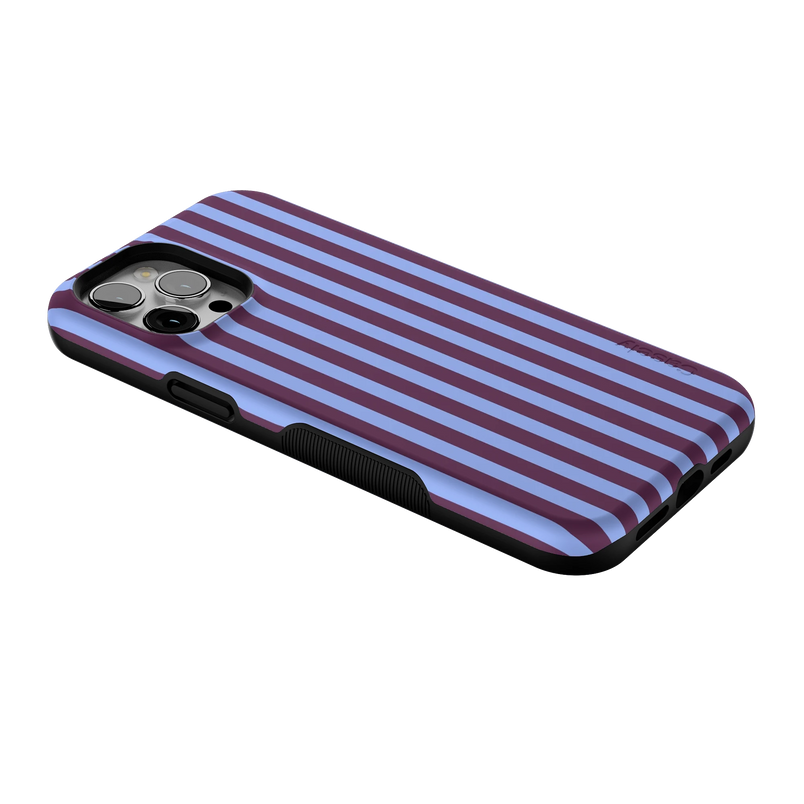 Perfect Stripes | Purple & Blue Stripes Case
