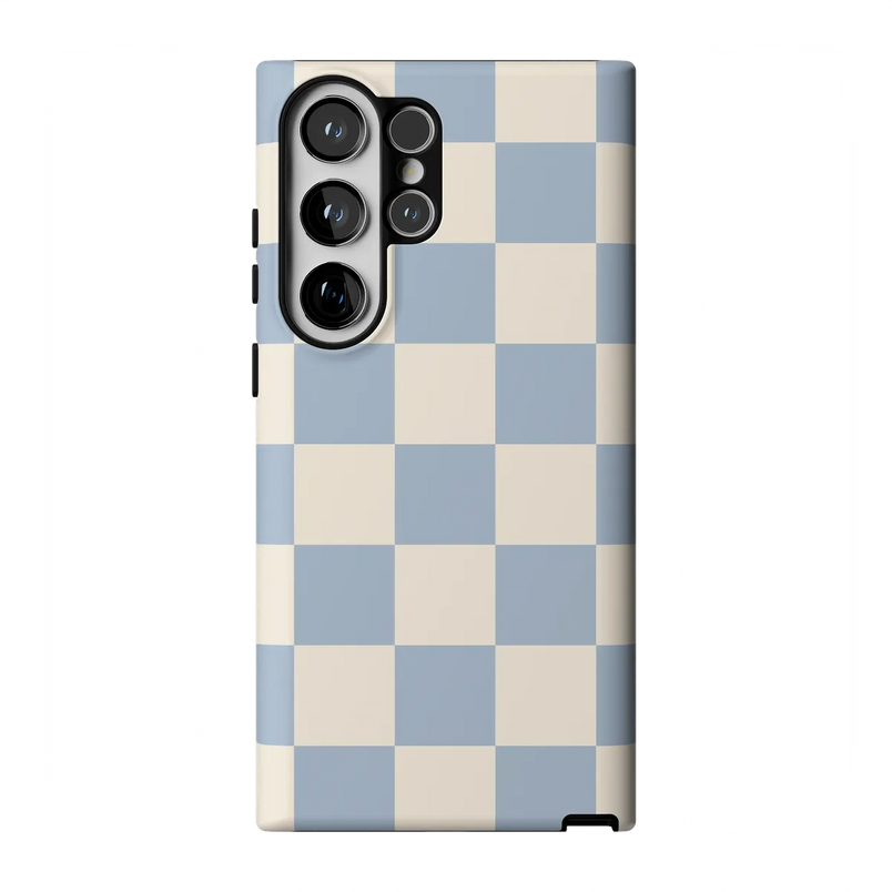 Fit Check | Light Blue Checkerboard Case - Galaxy S23 Ultra