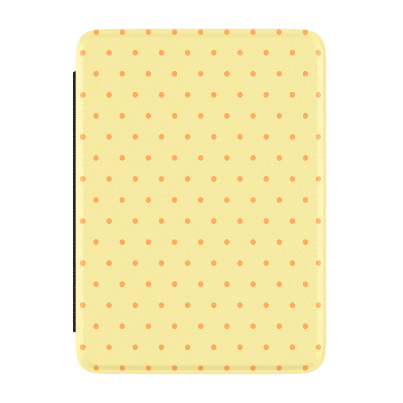 On the Dot | Yellow Polka Dot Kindle Case