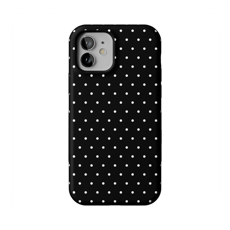 On the Dot | Black Polka Dot Case
