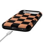 Fit Check | Black & Brown Checkerboard Case