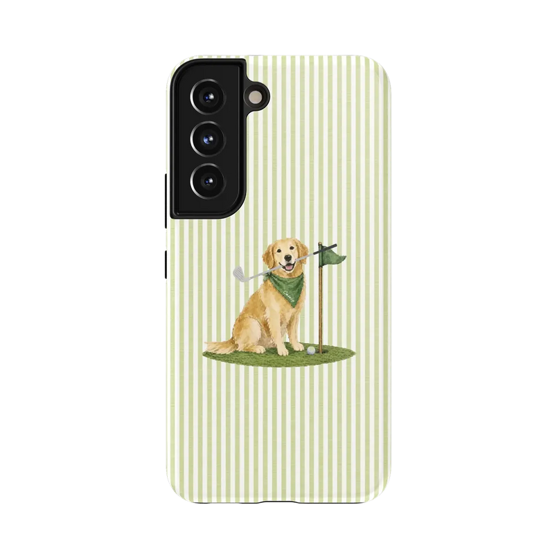 Golden on the Green | Clubhouse Case - Galaxy S22