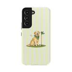 Golden on the Green | Clubhouse Case - Galaxy S22