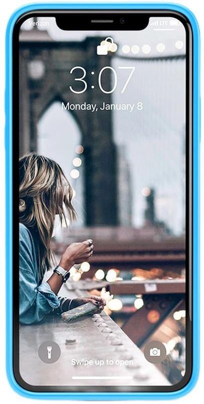 Miami Cabana | Solid Neon Blue Case iPhone Case get.casely 