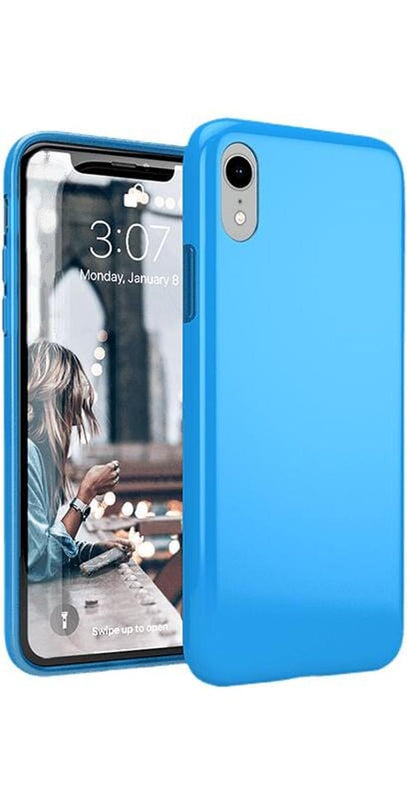 Miami Cabana | Solid Neon Blue Case iPhone Case get.casely 