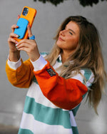 Miami Cabana | Solid Neon Blue Power Pod Power Pod get.casely 