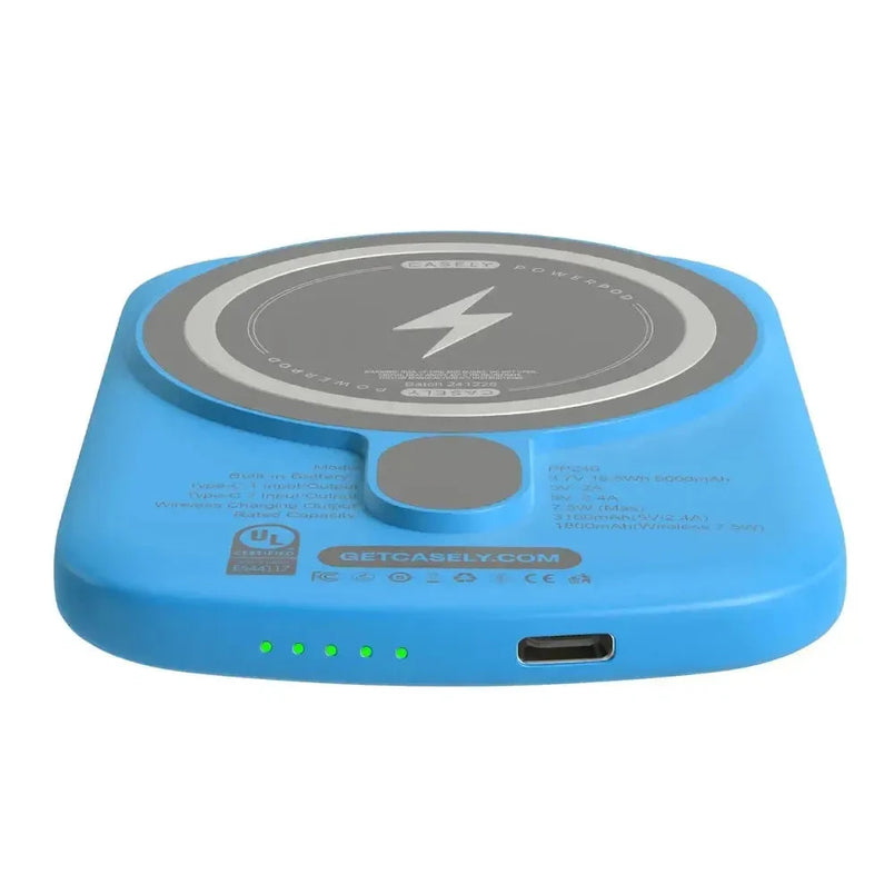 Miami Cabana | Solid Neon Blue Power Pod Power Pod get.casely 
