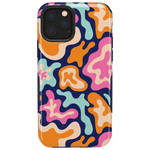 Midnight Color Splash | Abstract Retro Case iPhone Case get.casely Bold iPhone 11 Pro Max