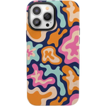 Midnight Color Splash | Abstract Retro Case iPhone Case get.casely Bold + MagSafe® iPhone 13 Pro Max