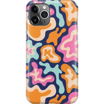 Midnight Color Splash | Abstract Retro Case iPhone Case get.casely Classic iPhone 11 Pro Max