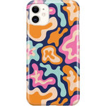 Midnight Color Splash | Abstract Retro Case iPhone Case get.casely Classic iPhone 11