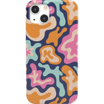 Midnight Color Splash | Abstract Retro Case iPhone Case get.casely Classic iPhone 13 Mini