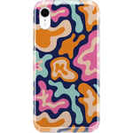 Midnight Color Splash | Abstract Retro Case iPhone Case get.casely Classic iPhone XR 