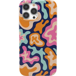 Midnight Color Splash | Abstract Retro Case iPhone Case get.casely Classic + MagSafe® iPhone 13 Pro Max