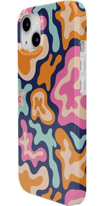 Midnight Color Splash | Abstract Retro Case iPhone Case get.casely